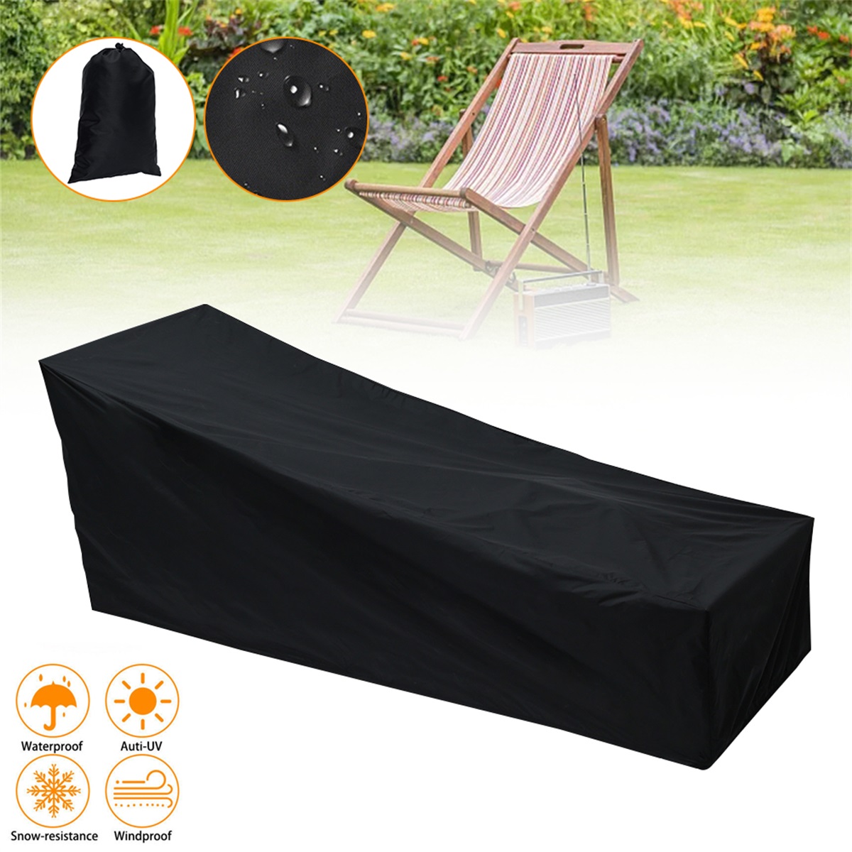 Outdoor Garden Sunbed Cover Su - Outdoor Furniture Paint reseña y precio