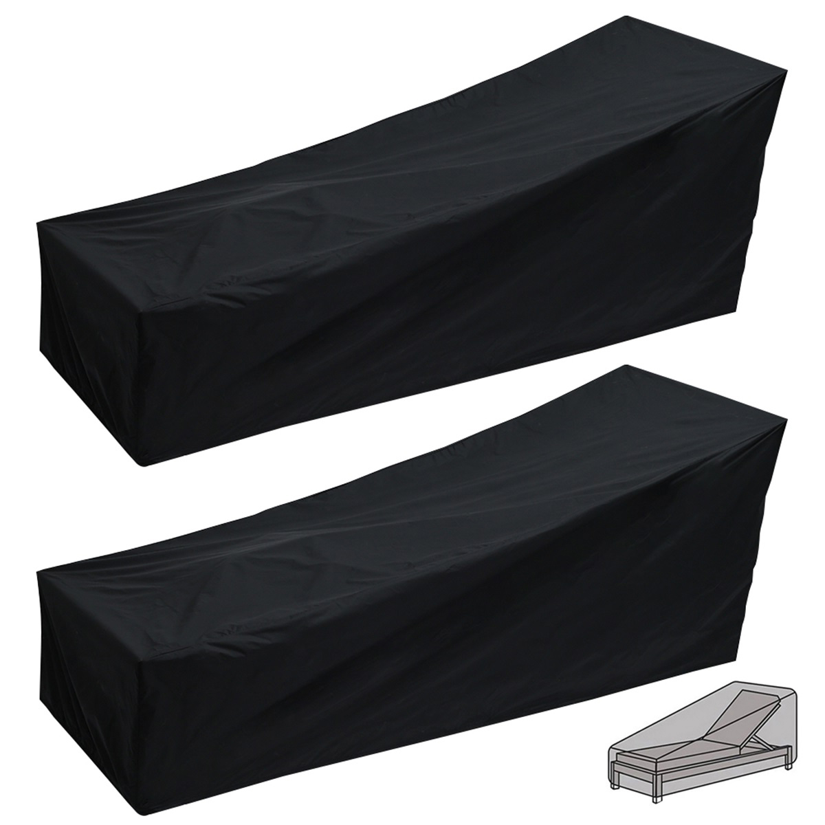 Outdoor Garden Sunbed Cover Su - Outdoor Furniture Paint reseña y precio