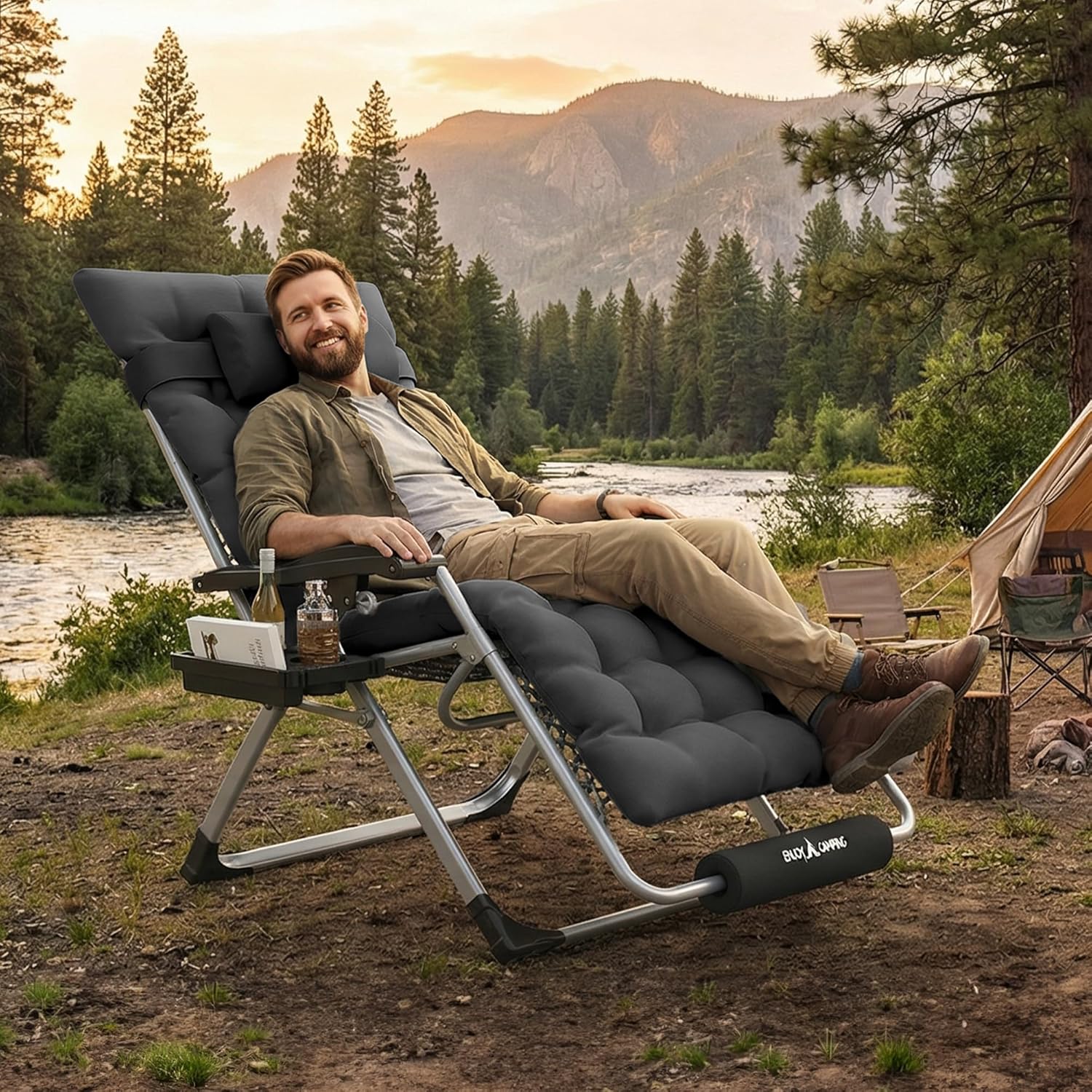XL Oversized Zero Gravity Chai - Outdoor Furniture Xl reseña y precio