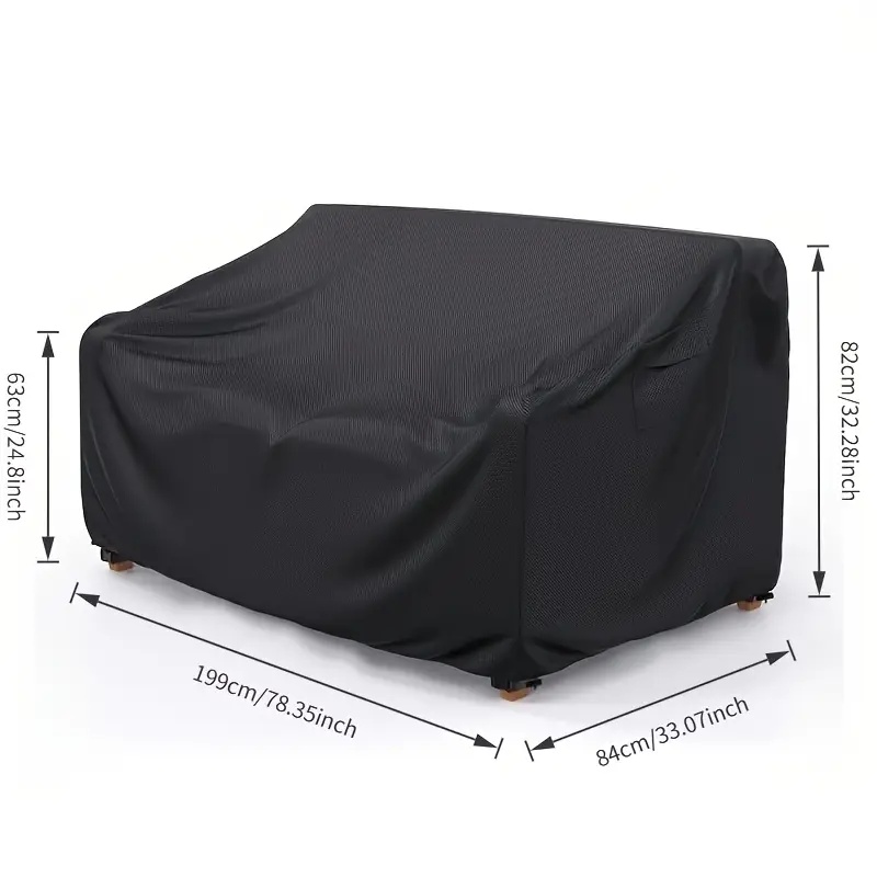 Heavy-Duty Patio Double Sofa C - Outdoor Furniture Sofa reseña y precio