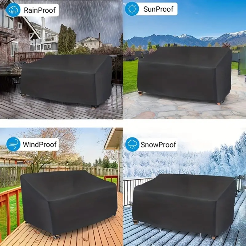 Heavy-Duty Patio Double Sofa C - Outdoor Furniture Sofa reseña y precio