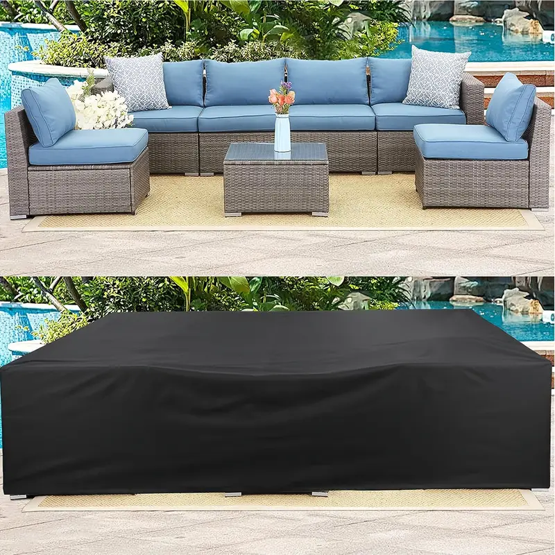 Patio FurnitureCover Rectangul - Outdoor Furniture Sofa reseña y precio