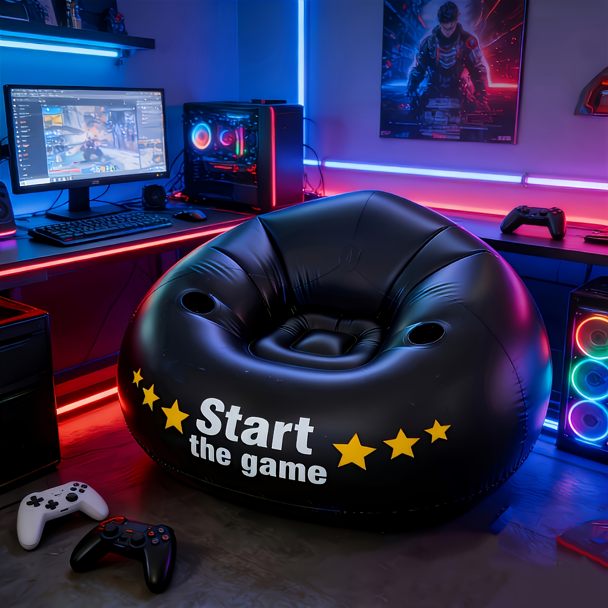 Gaming Inflatable Lazy Sofa Ch - Outdoor Furniture Lounge Set reseña y precio