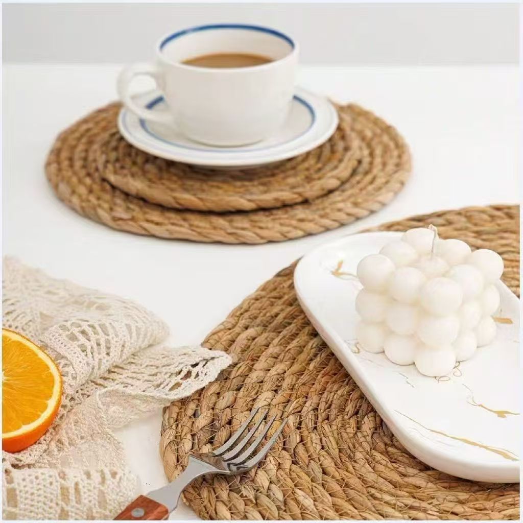 Handwoven Rattan Placemats - H - Outdoor Furniture Cafe reseña y precio