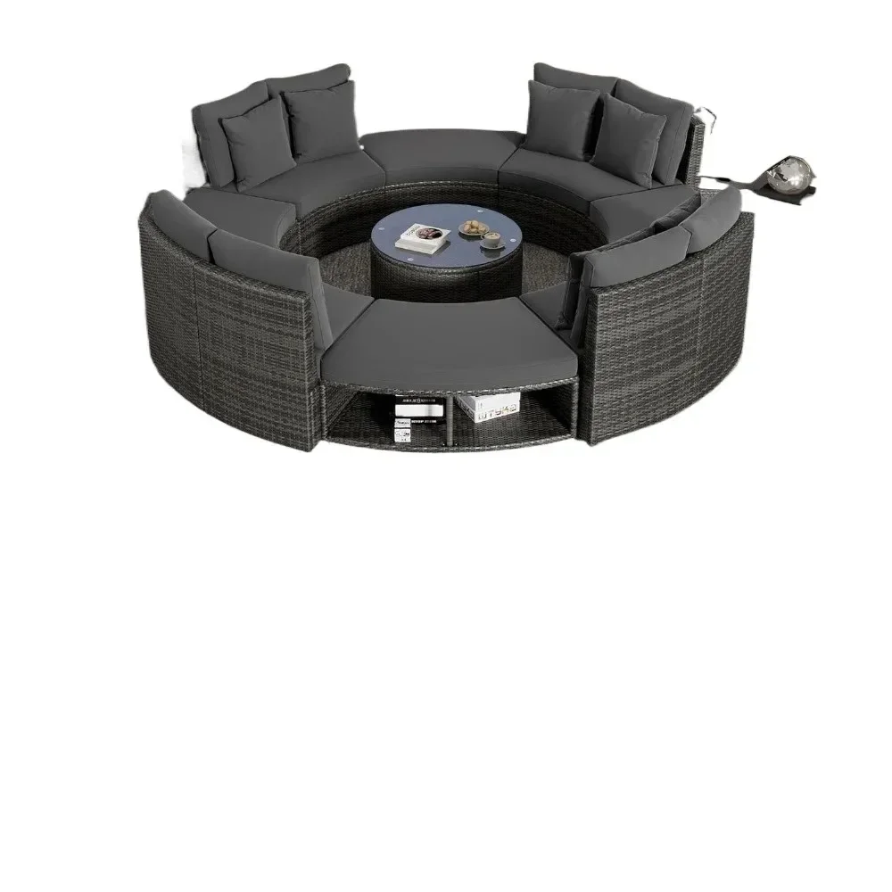 v Outdoor Furniture Sets Luxur - Outdoor Furniture Lounge Set reseña y precio