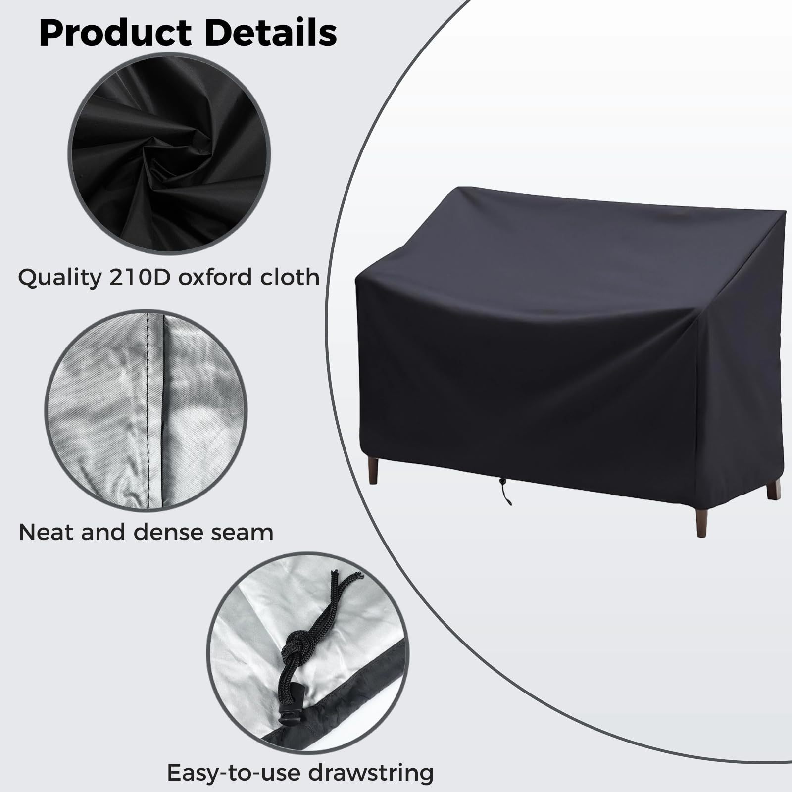 Stacked Chair Dust Cover Stora - Outdoor Furniture Sofa reseña y precio