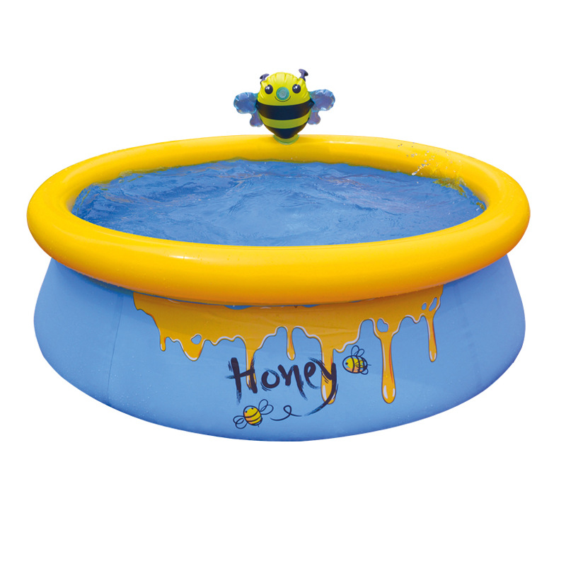 Round Inflatable Frame Pool Du - Inflatable Hot Tub reseña y precio