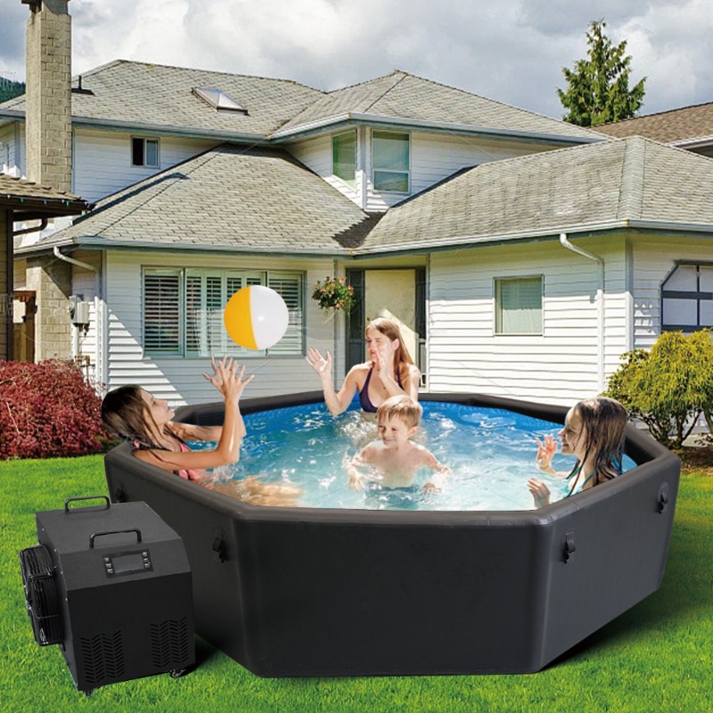 PVC Material Polygonal  Shape  - Inflatable Hot Tub reseña y precio