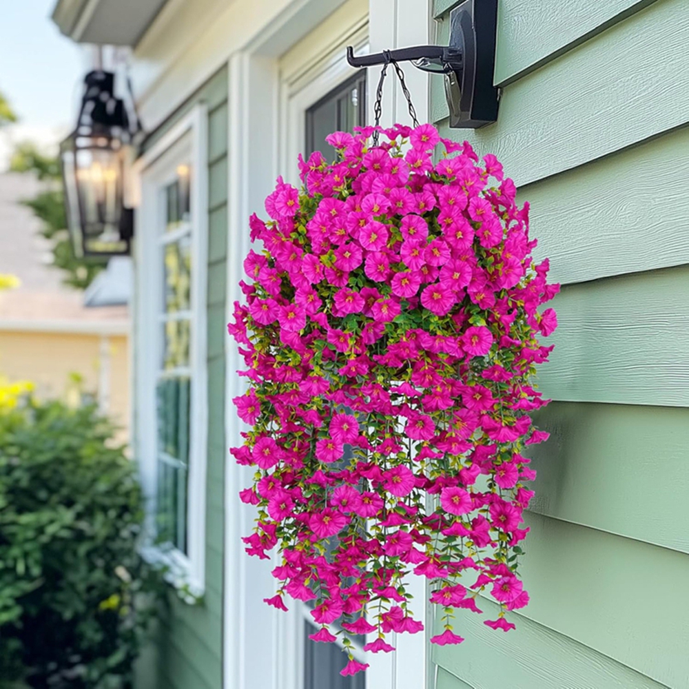 1/2Pcs Artificial Flower Vine  - Outdoor Furniture Cafe reseña y precio