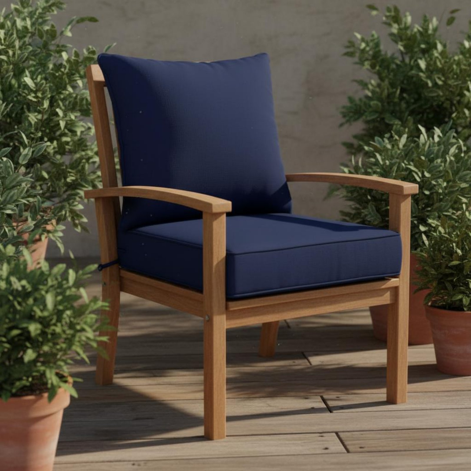 Patio Chair Pad Hidden Closure - Outdoor Furniture Pads reseña y precio