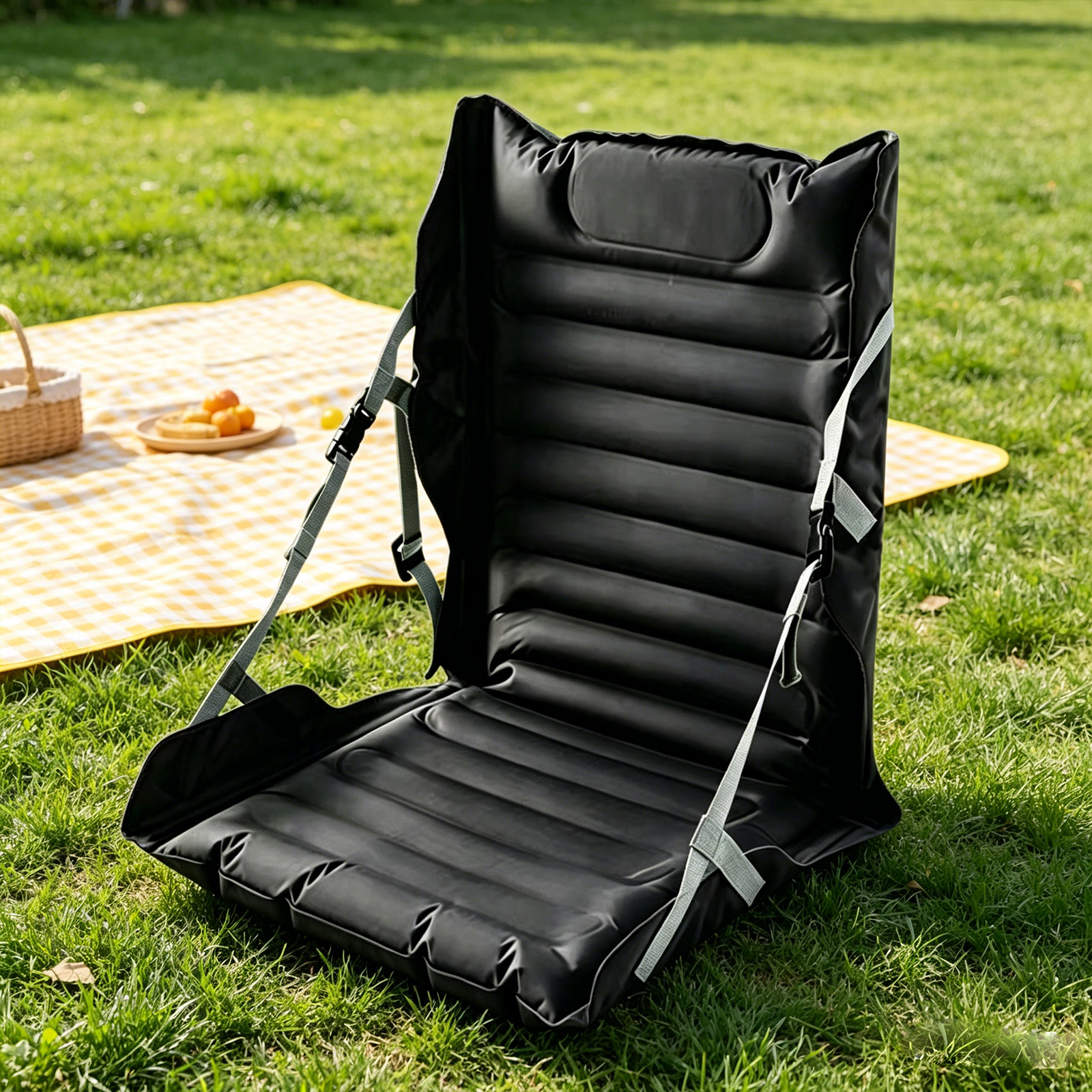 Inflatable Folding Seat Cushio - Outdoor Furniture Pads reseña y precio