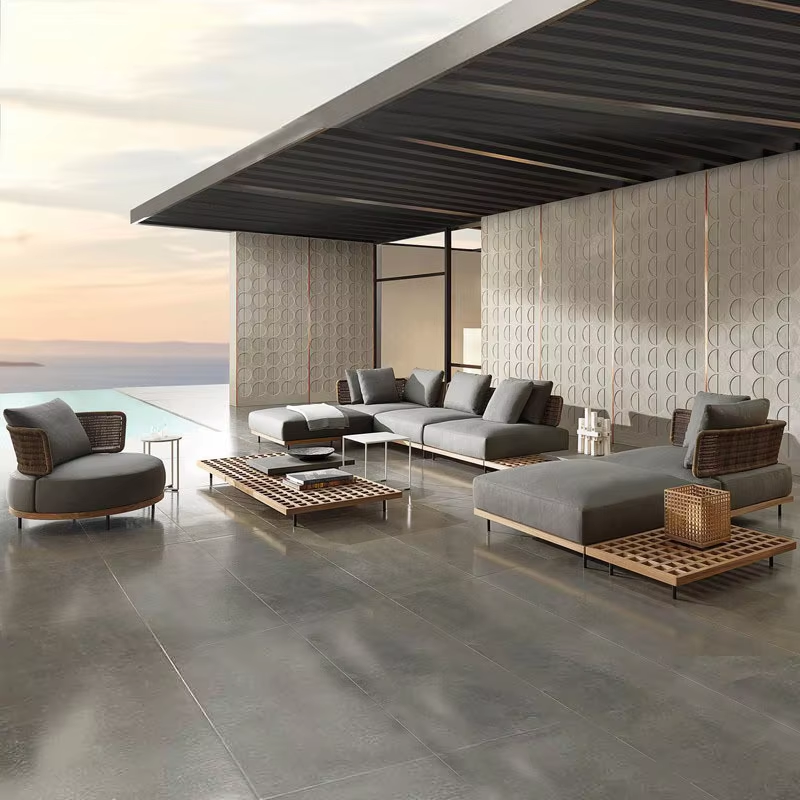 #qw-Outdoor Sofa Patio Villa T - Outdoor Furniture Balcony reseña y precio