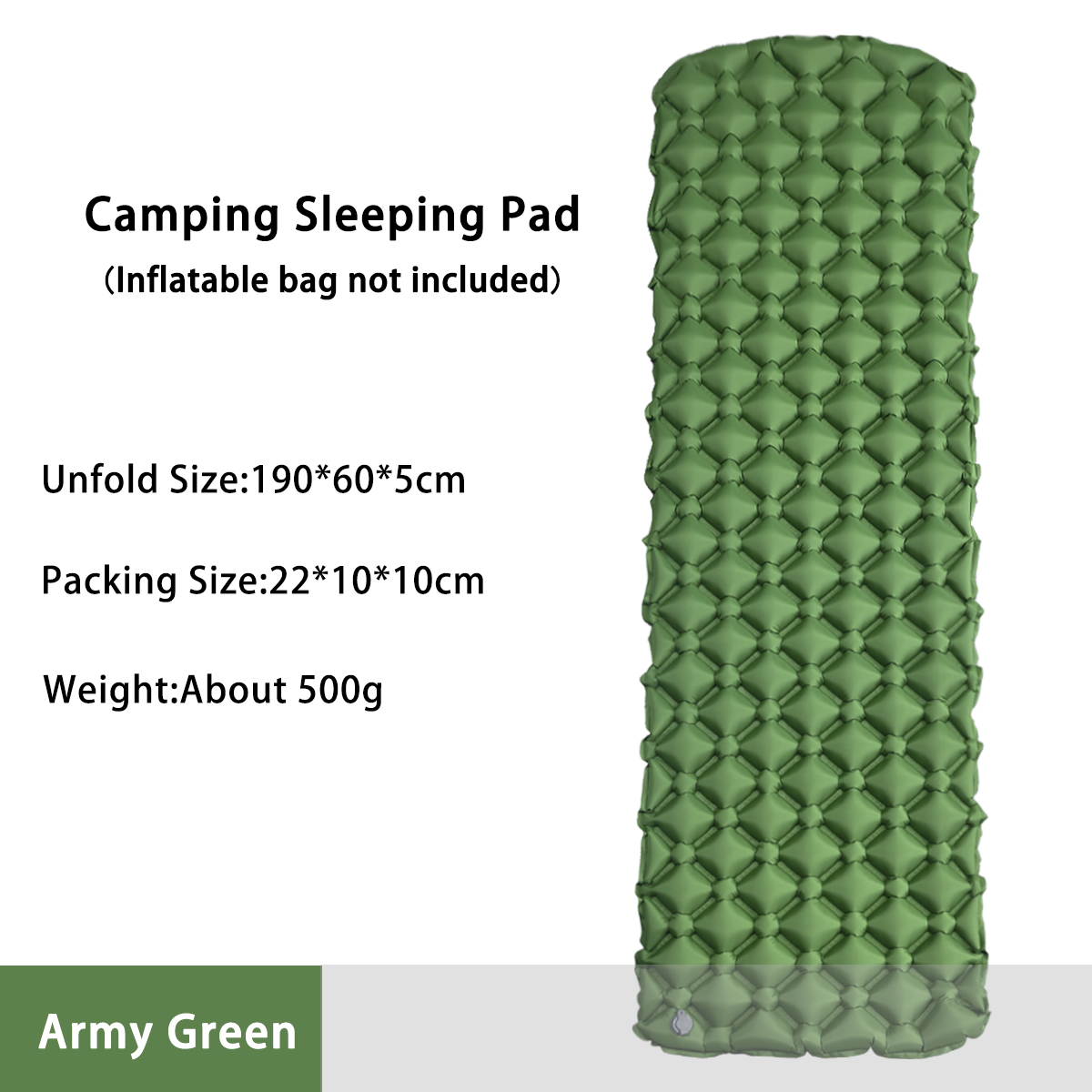 Camping Inflatable Mattress in - Outdoor Furniture Pads reseña y precio