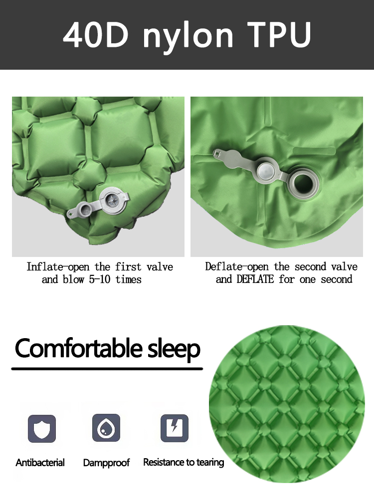Camping Inflatable Mattress in - Outdoor Furniture Pads reseña y precio