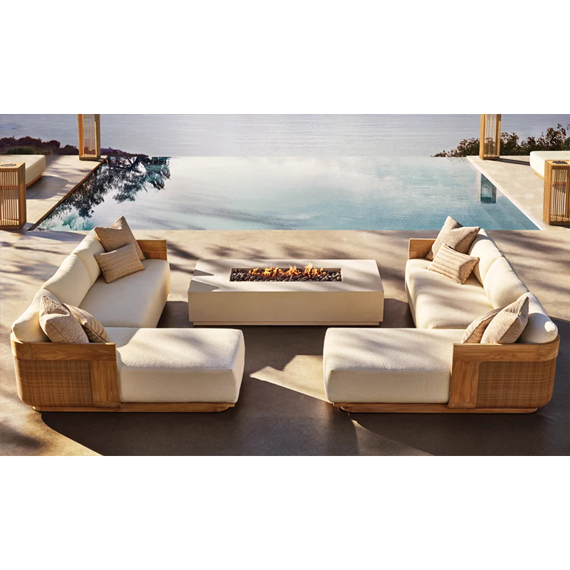 Luxury Garden Furniture Design - Outdoor Furniture Lounge Set reseña y precio